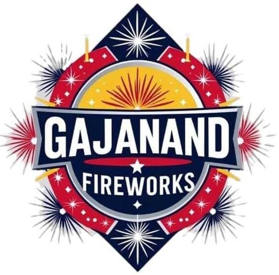 Gajanand Fireworks Logo